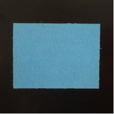 Etiket 37x28 rechthoek blauw permanent